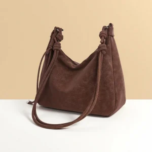 New 2025 Fall Winter Women's Tote Bag, Faux Suede Crossbody Shoulder Handbag, Spacious & Stylish Purse for Daily Work