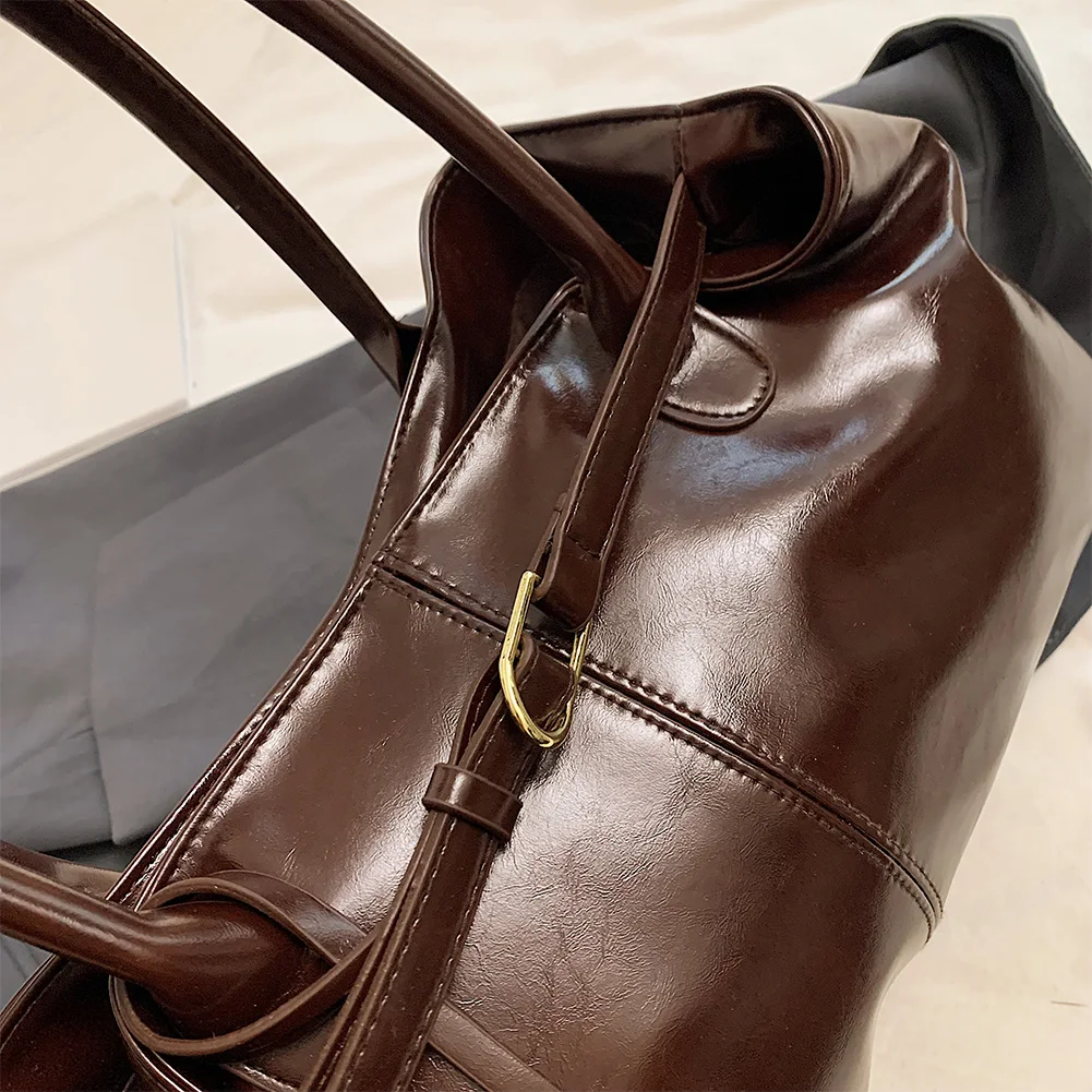 PU Leather Hobo Handbag Slouchy Top Handle Bag Fashion Work Bags Large Satchel Bag for Women Work Shopping Travel - Image 4